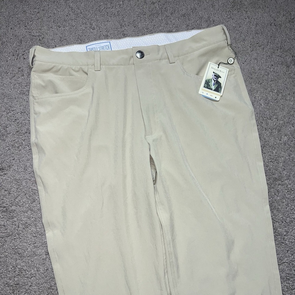 NWT DONALD ROSS Thistle Stretch Performance Pants 36x32